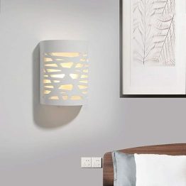 White Interior Wall Sconce